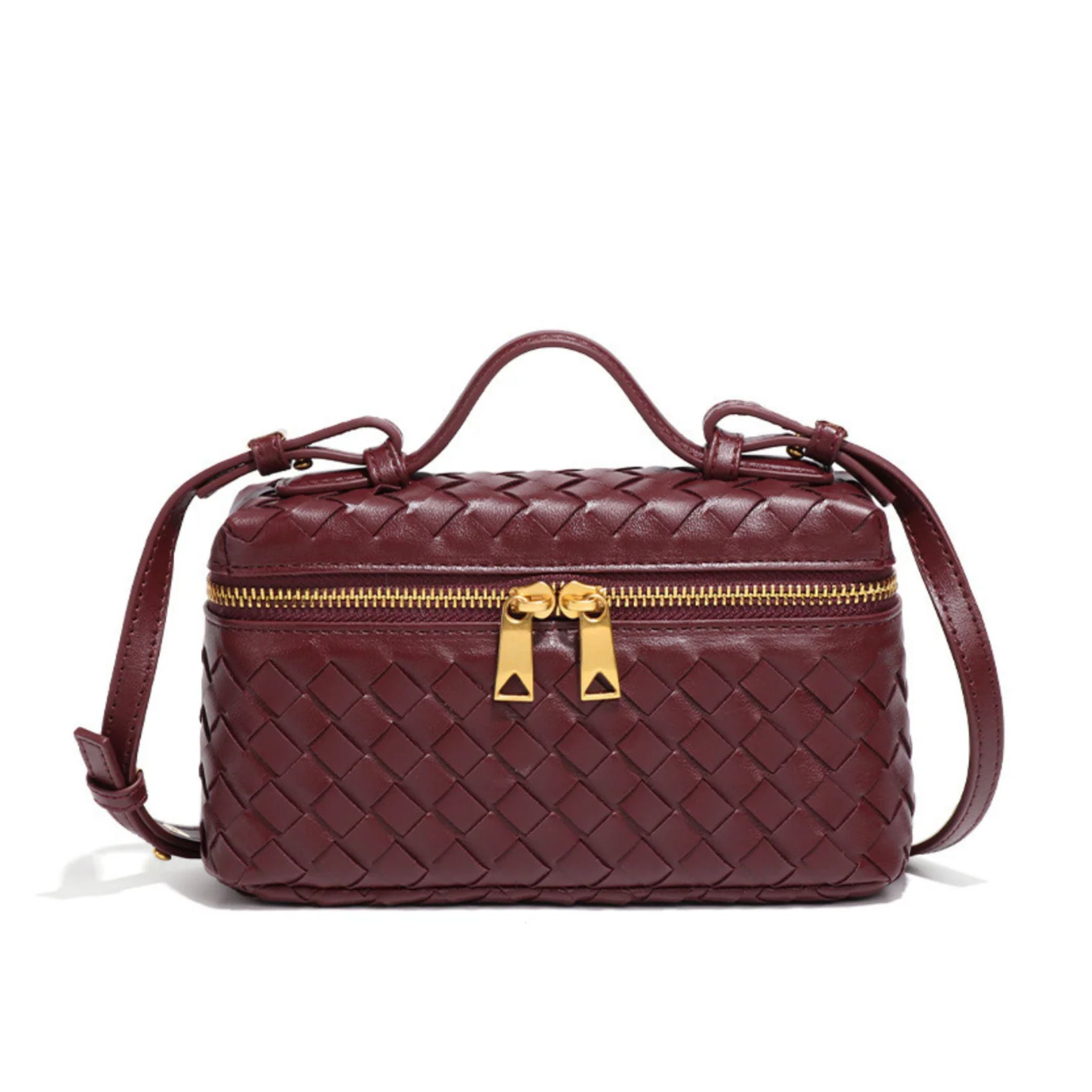 Bolsa Tote Pequena Trançada Bárbara