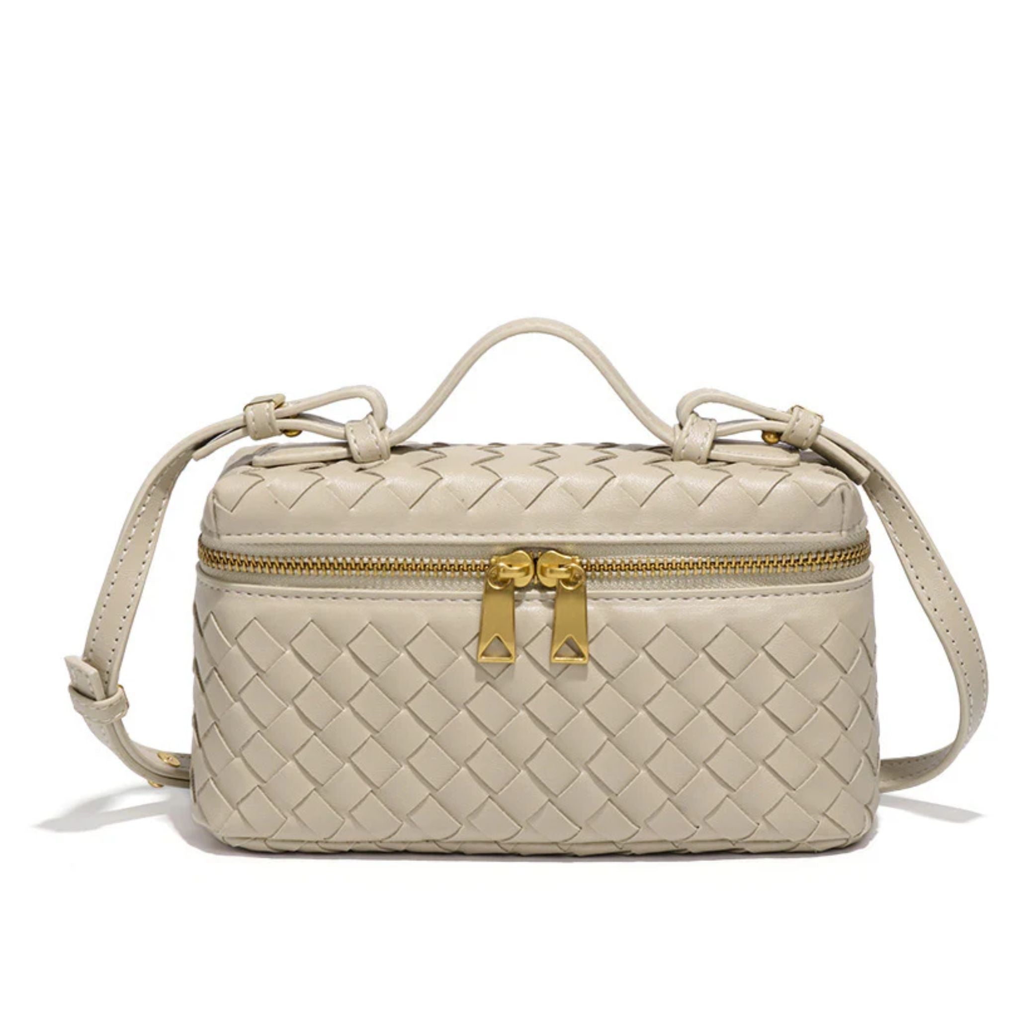 Bolsa Tote Pequena Trançada Bárbara