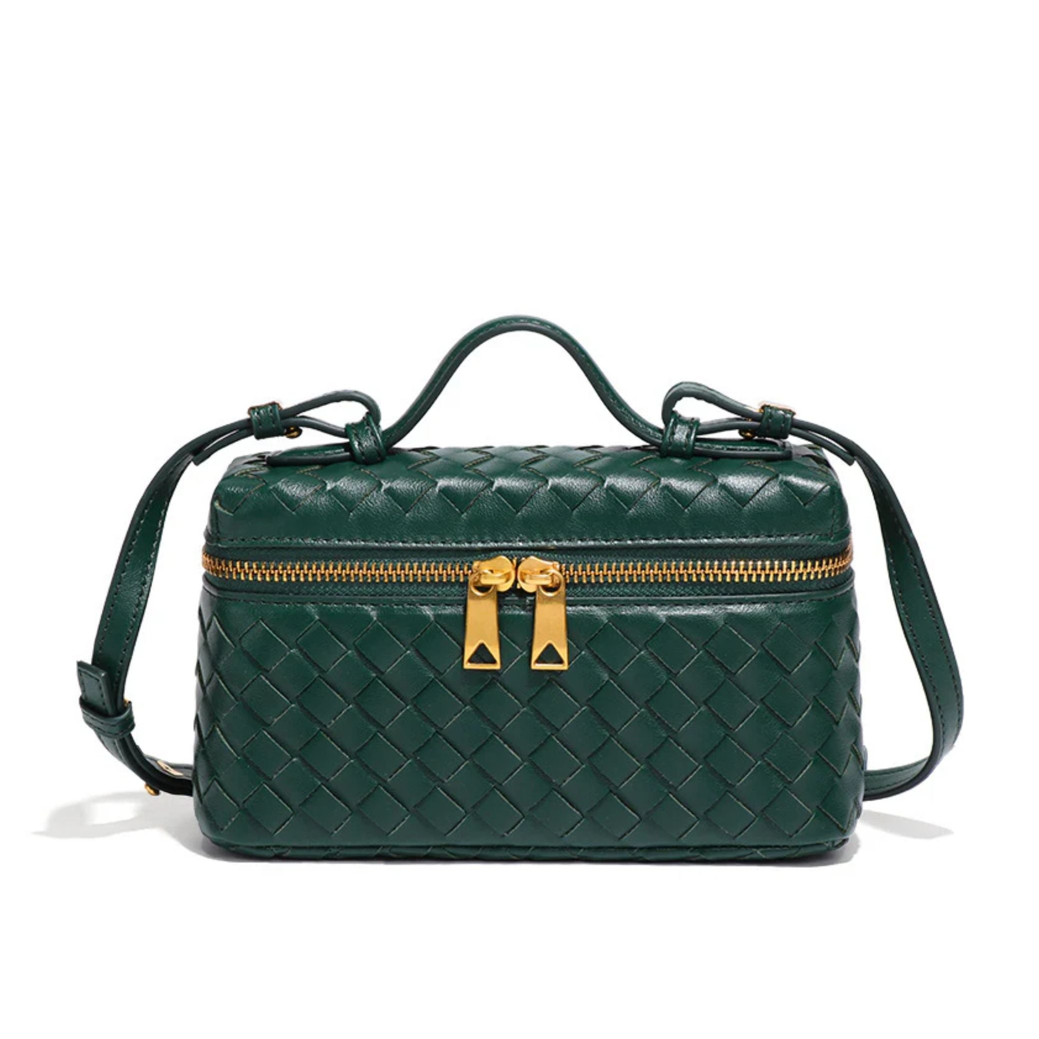 Bolsa Tote Pequena Trançada Bárbara