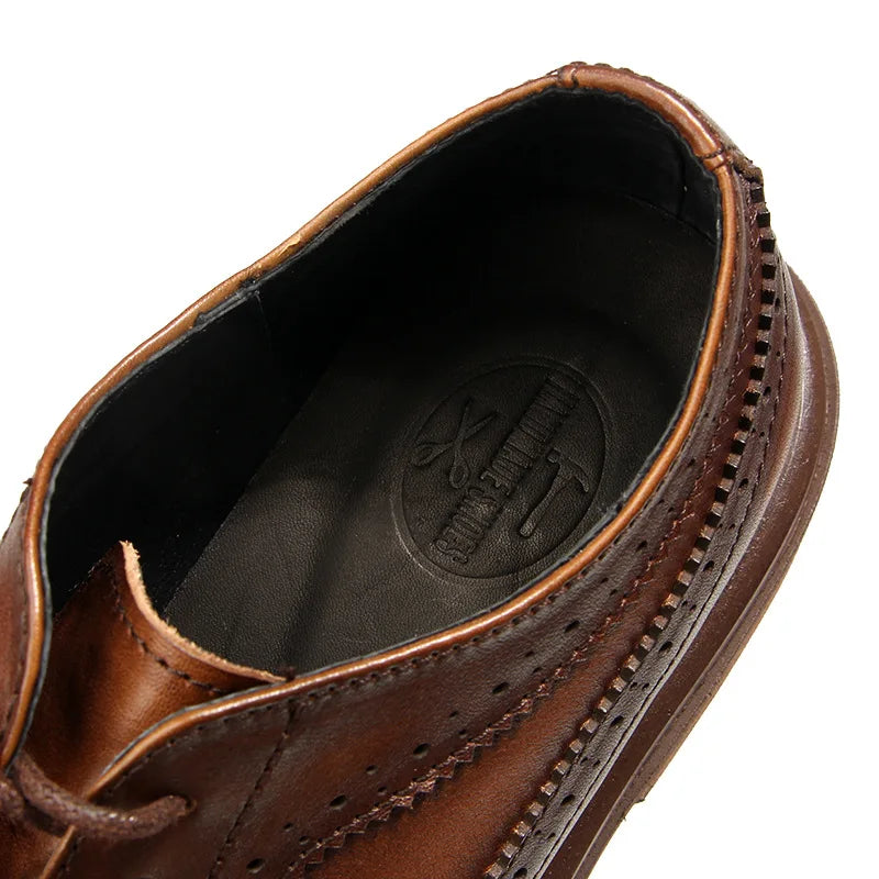 Sapato Masculino Derby Brogue Jason