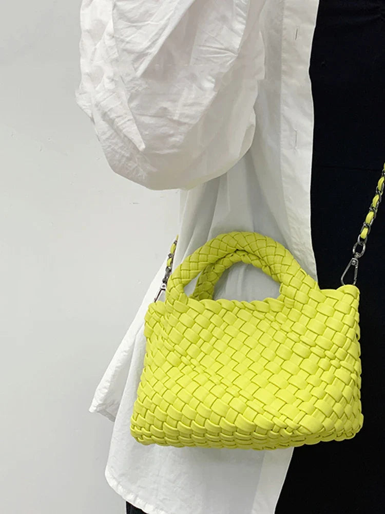 Bolsa Trançada Pequena Lua