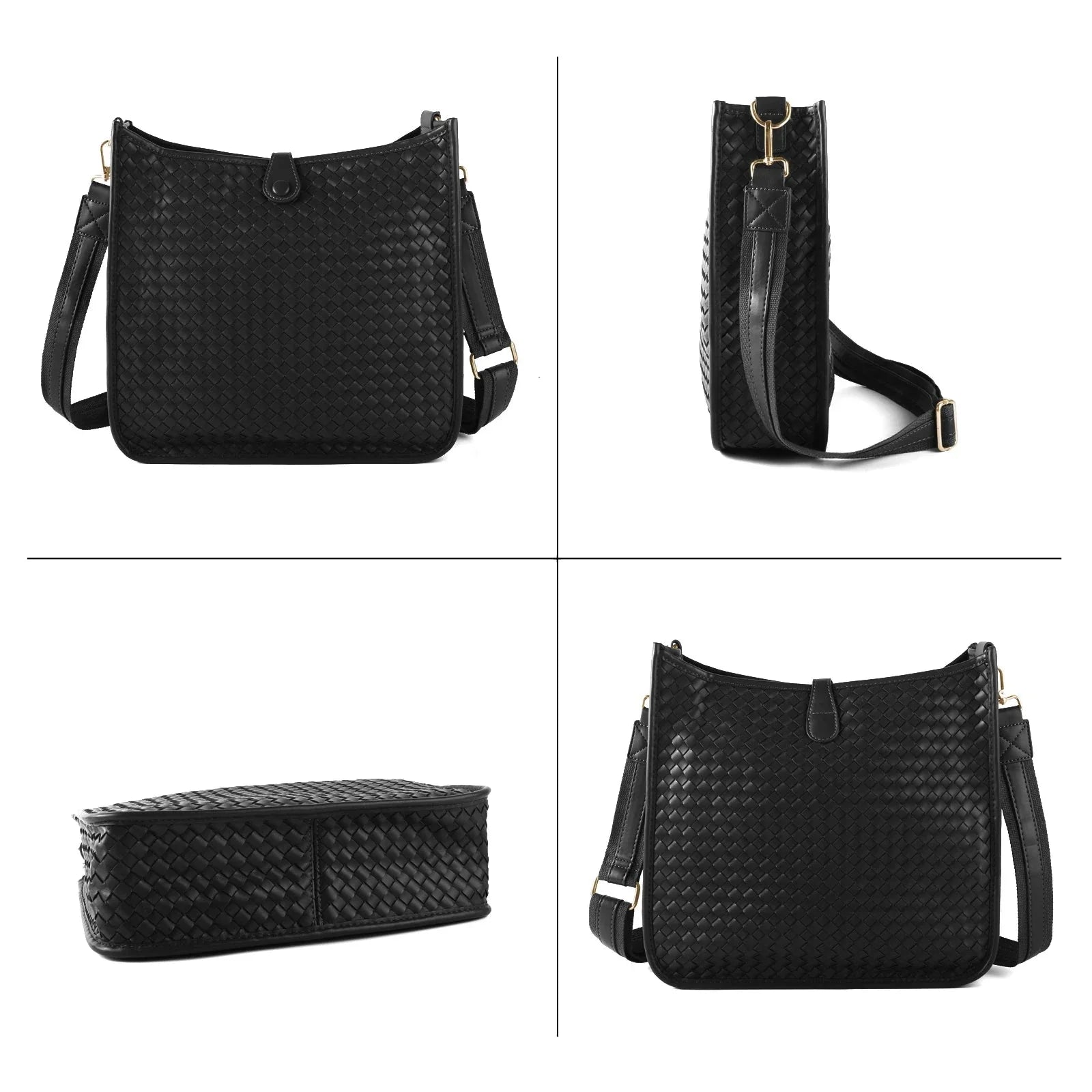 Bolsa Trançada Mensageiro Eduarda