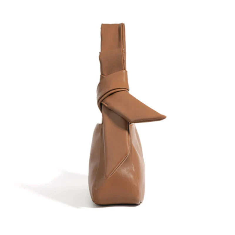 Bolsa Couro Legítimo Tiracolo Laço Cecília