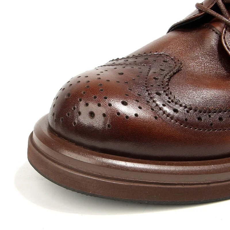 Sapato Masculino Derby Brogue Jason