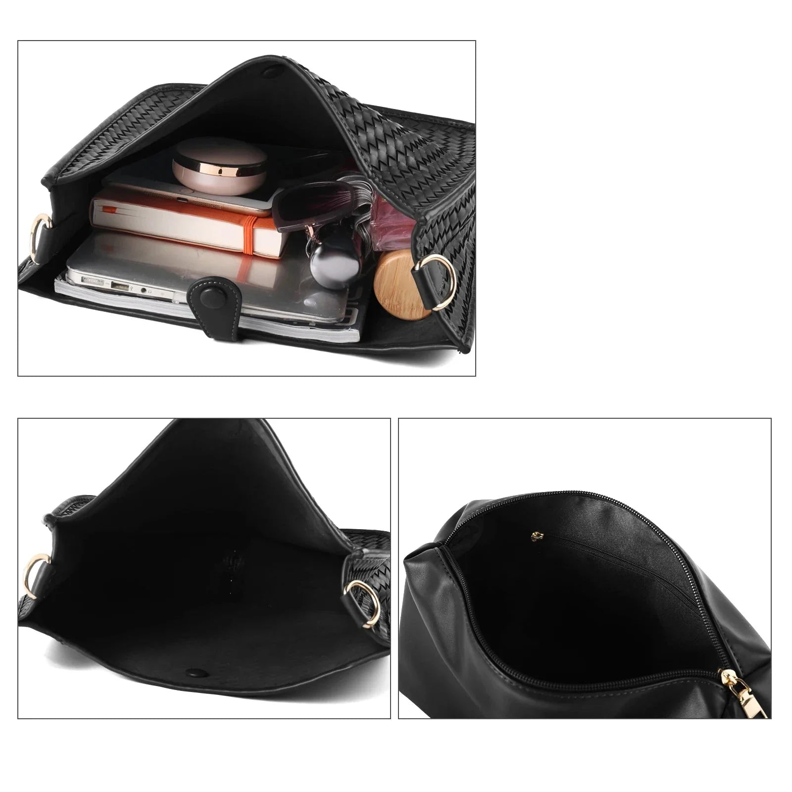 Bolsa Trançada Mensageiro Eduarda