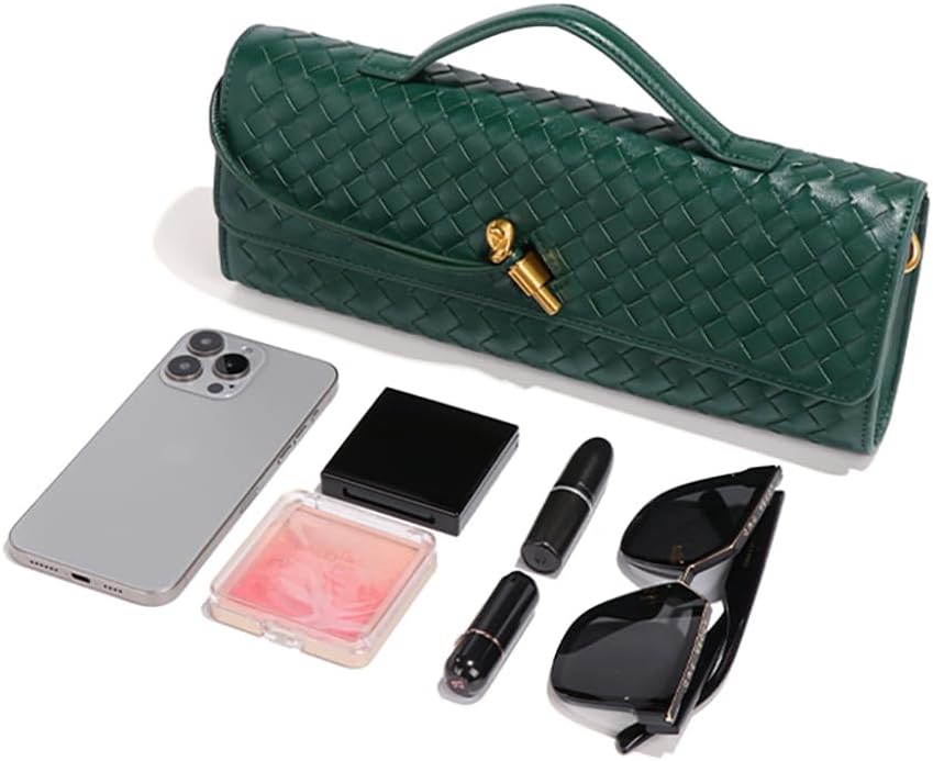 Bolsa Clutch Trançada Paige