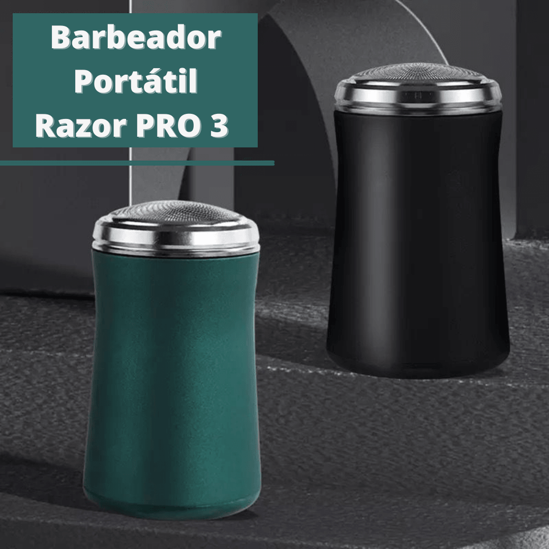 Barbeador Portátil PRO 3™  - A Prova d`água