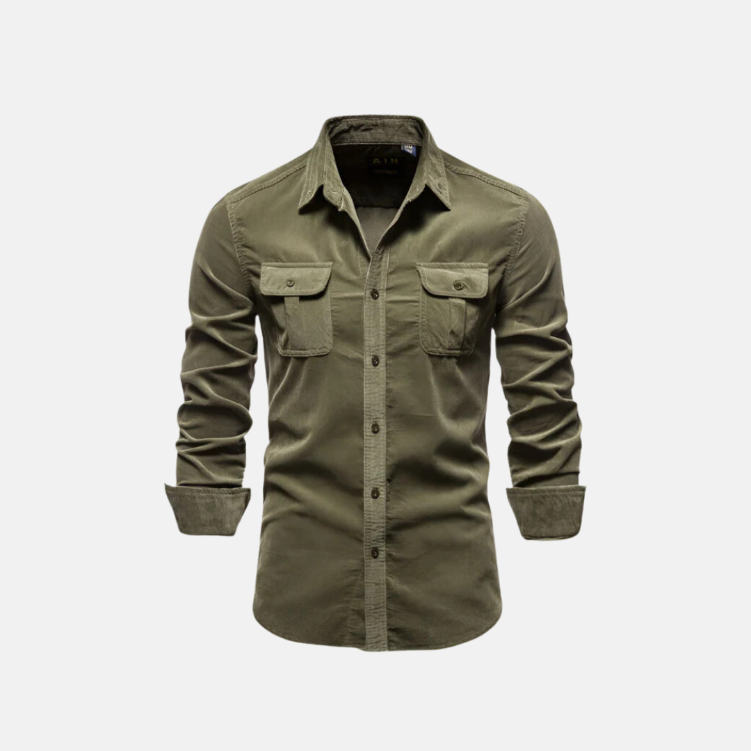 Camisa Masculina Veludo Australy Cotton