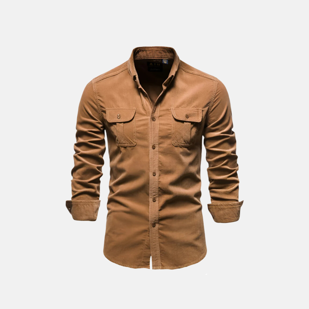 Camisa Masculina Veludo Australy Cotton