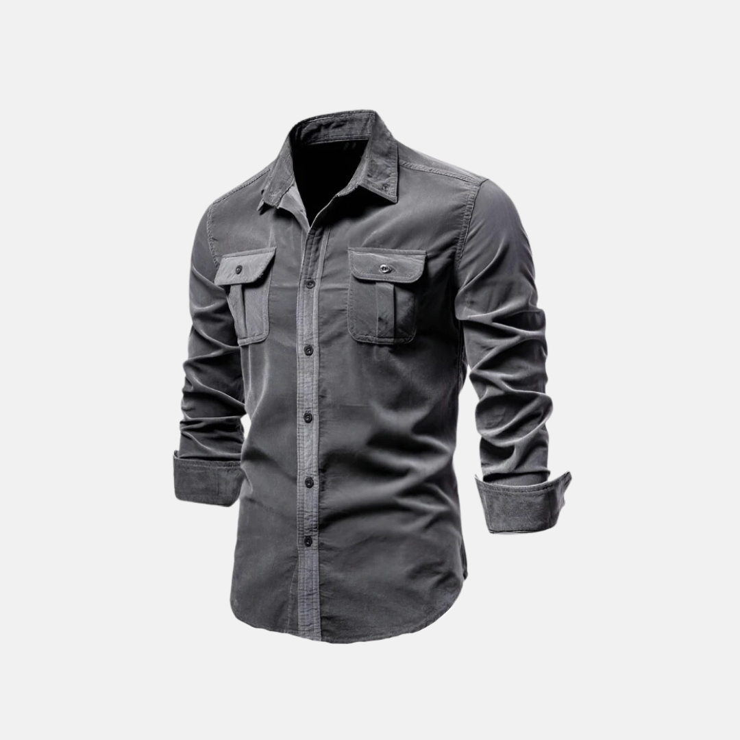 Camisa Masculina Veludo Australy Cotton