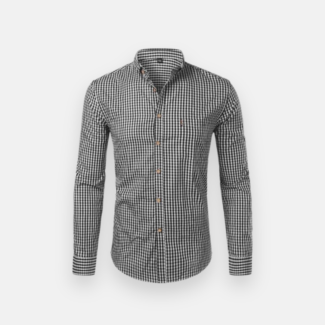 Camisa Masculina Xadrez Stainless
