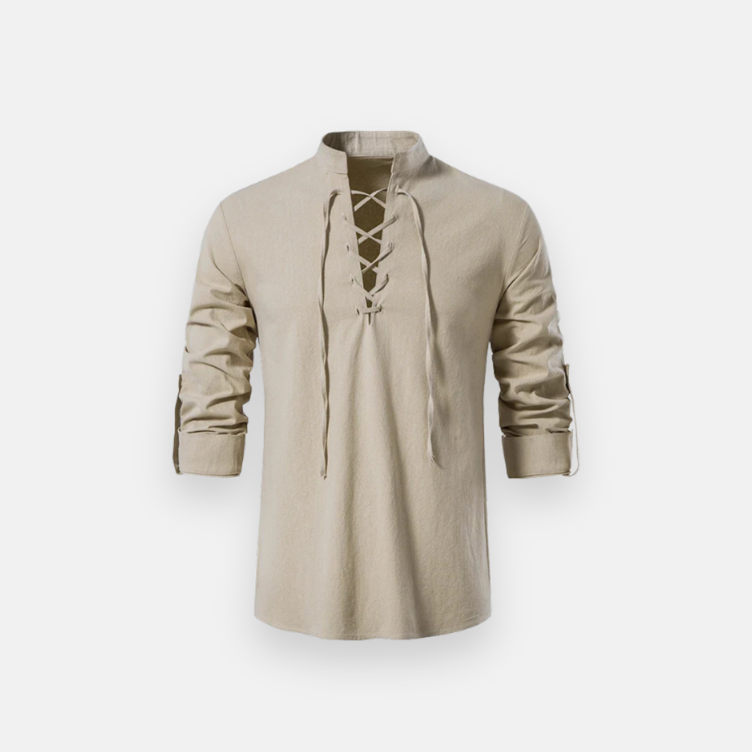 Camisa Masculina Linho Trançada