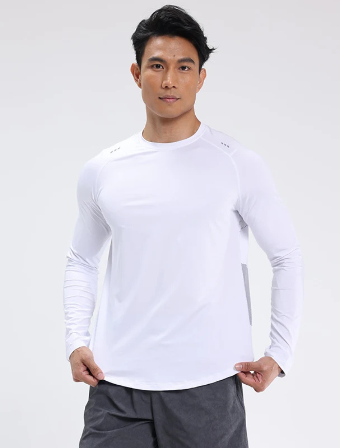 Camiseta Masculina Manga Longa UV Mesh