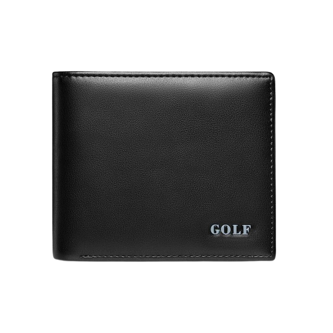 Carteira Masculina de Couro Golf