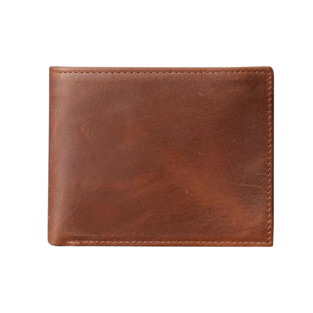 Carteira de Bolso de Couro Cherry