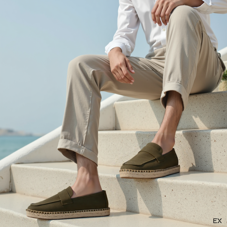 Mocassim Espadrille Masculino Washington