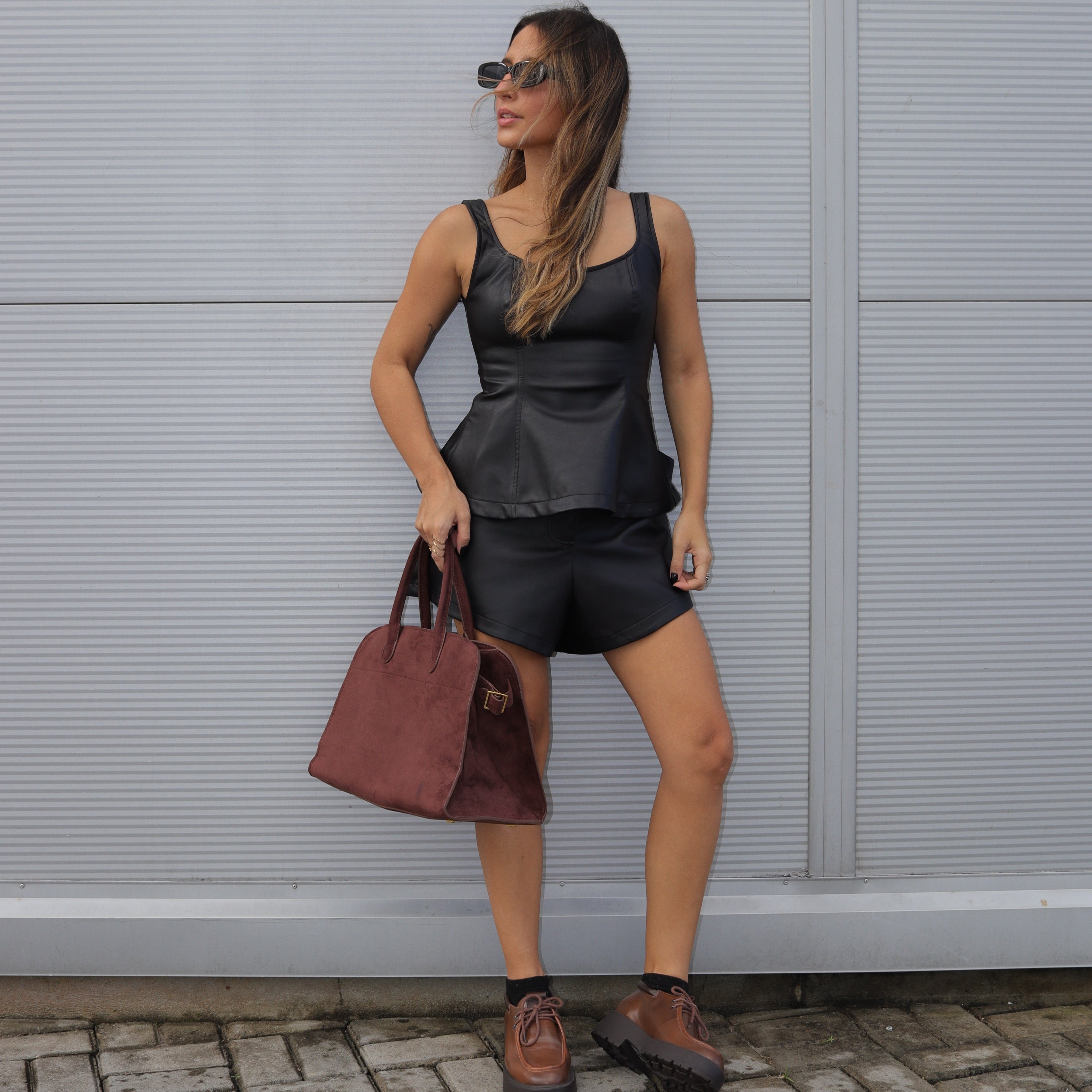 Bolsa Grande Camurça Carrie