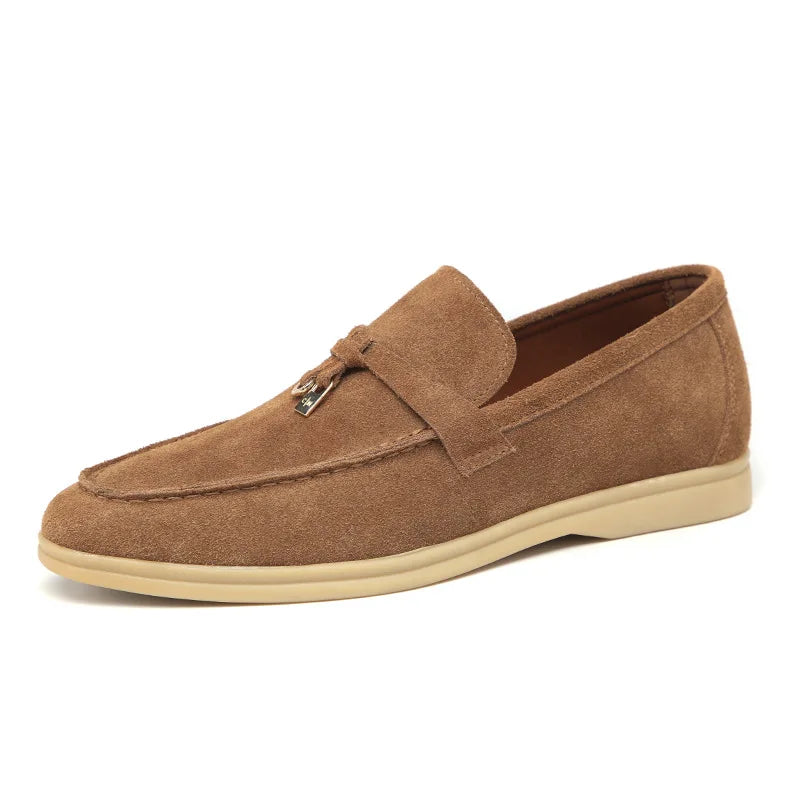 Mocassim Masculino de Camurça Milano