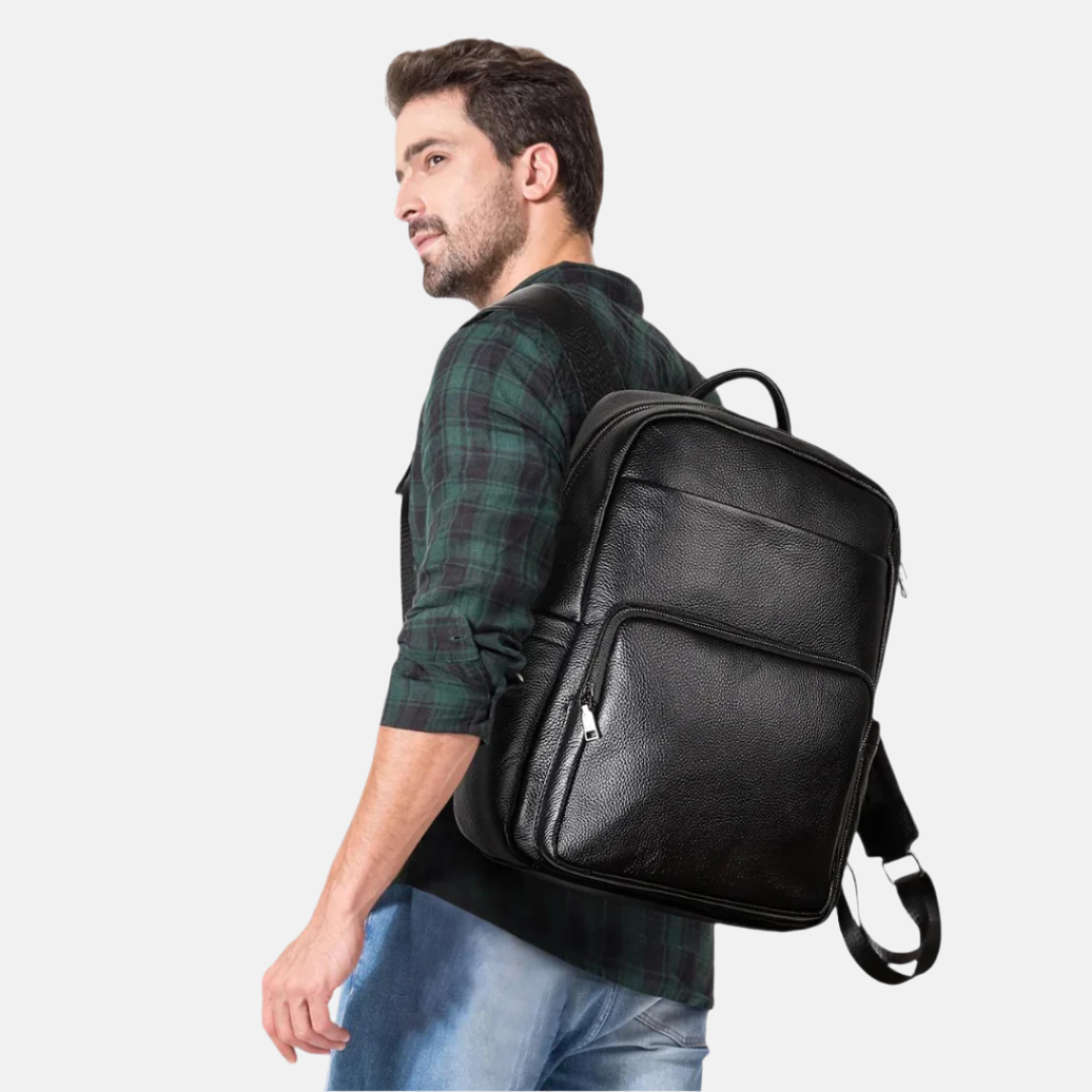 Mochila Couro Santiago