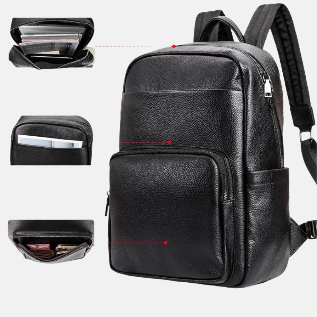 Mochila Couro Santiago