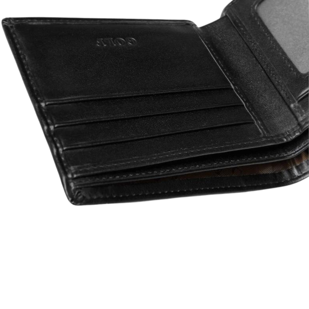 Carteira Masculina de Couro Golf