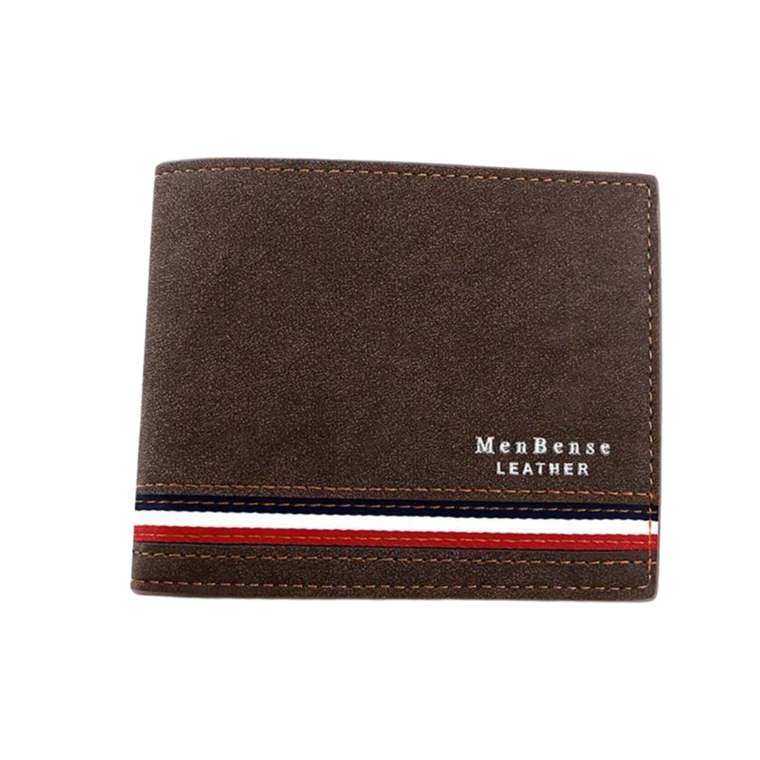 Carteira Masculina de Couro Bense