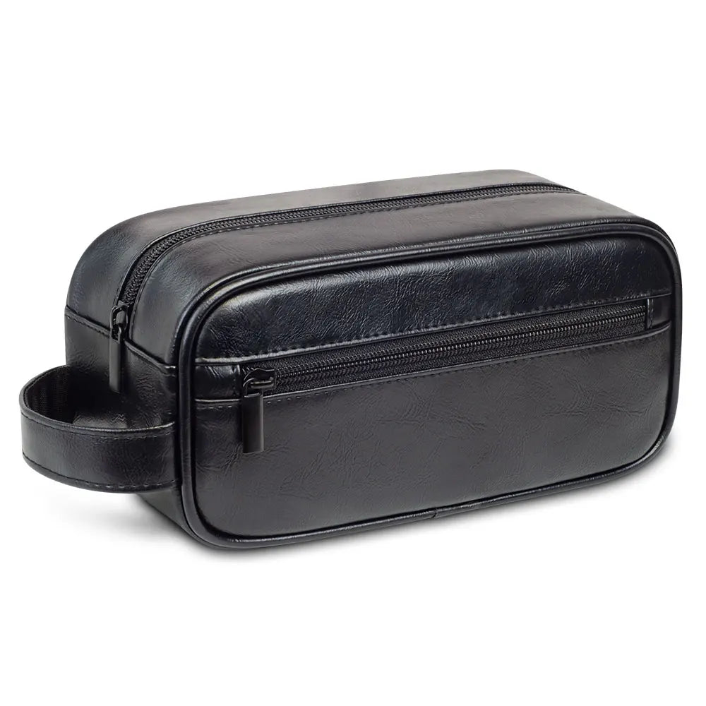 Necessaire Masculina de Couro Vintage