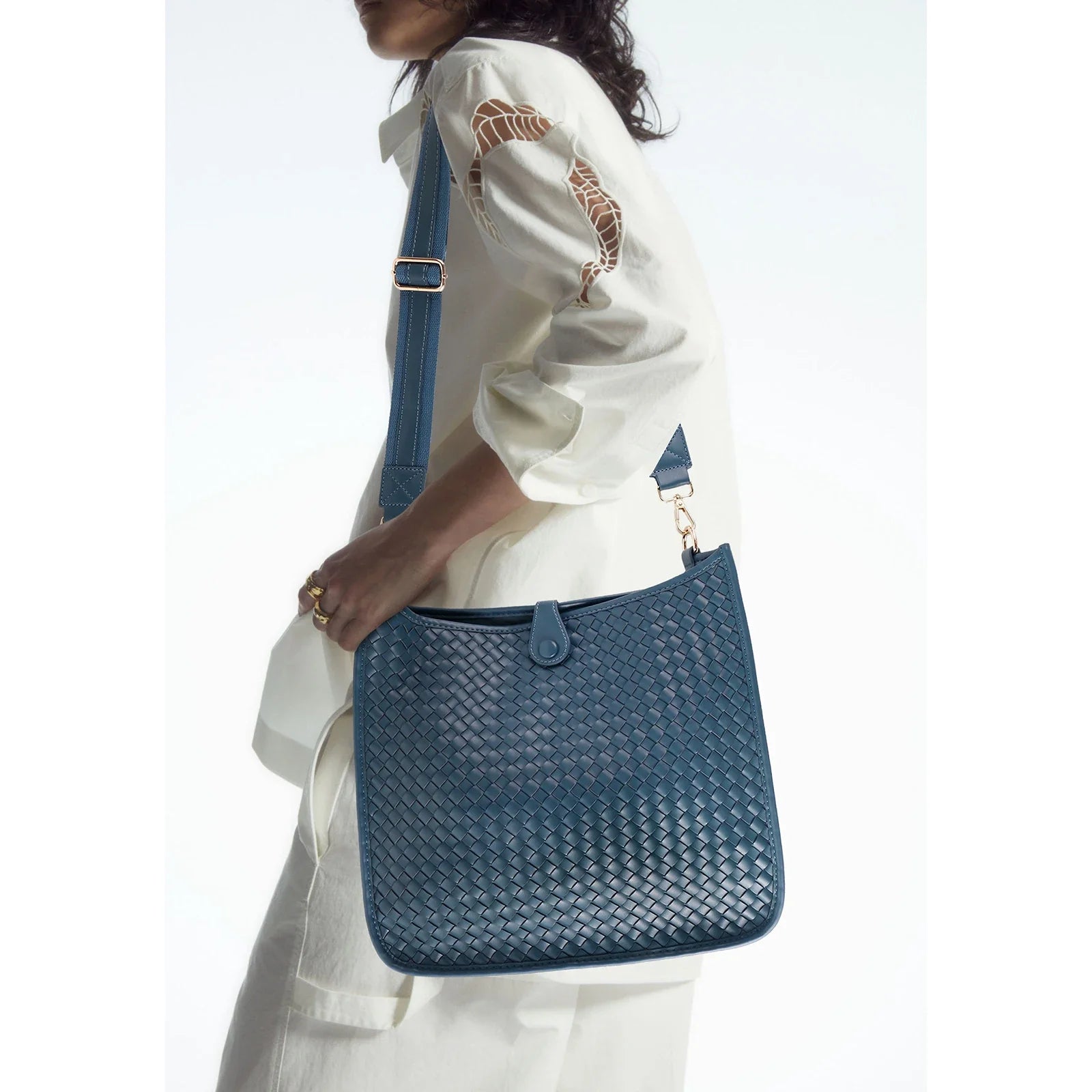 Bolsa Trançada Mensageiro Eduarda