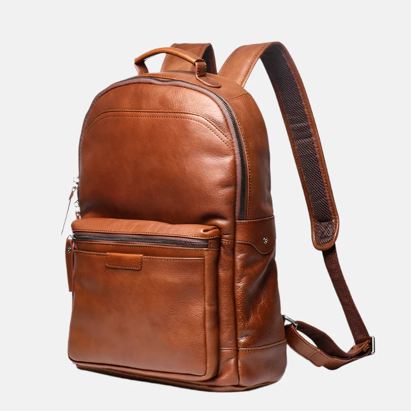 Mochila de Couro Sidney