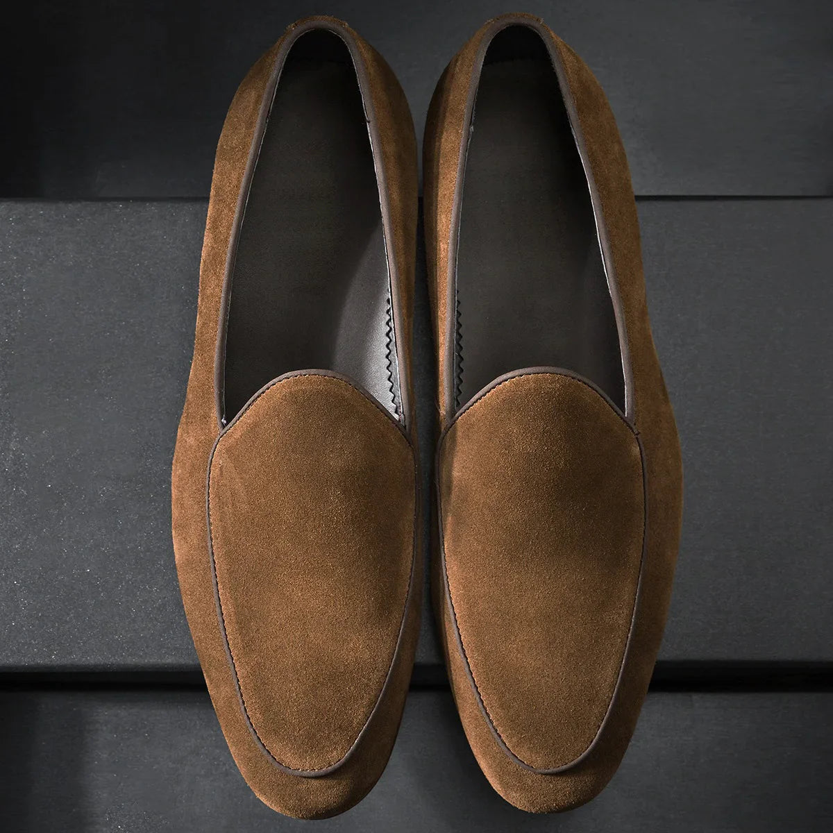 Mocassim Masculino de Couro Robert