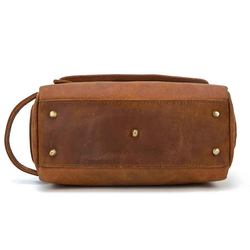 Necessaire Masculina de Couro Andrea