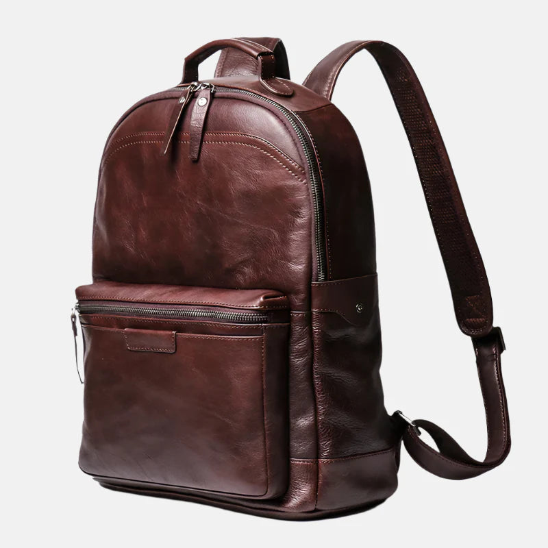 Mochila de Couro Sidney