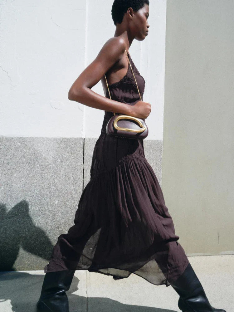 Bolsa Clutch Crossbody Organica Lea