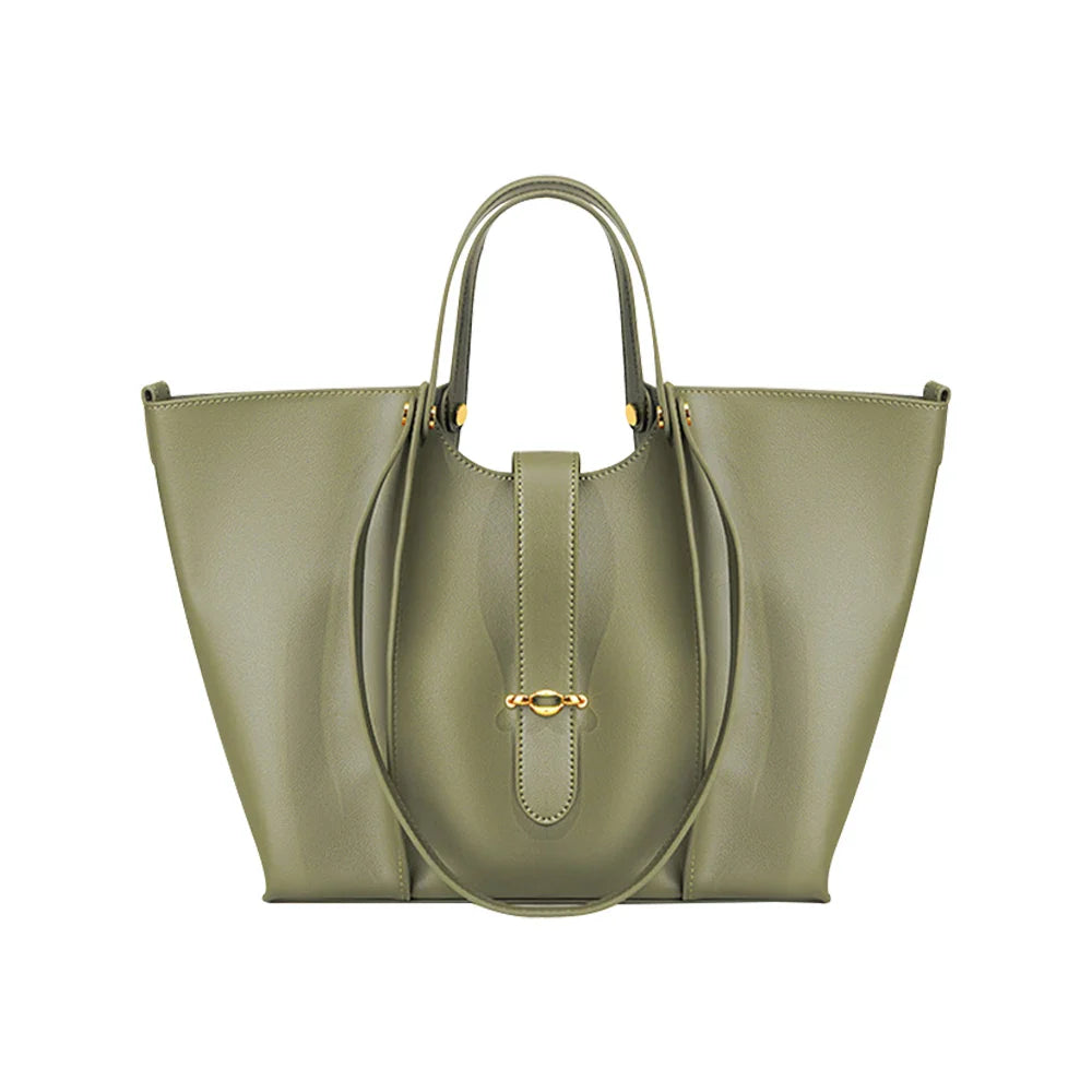 Bolsa Maxi Couro Legítimo Saad