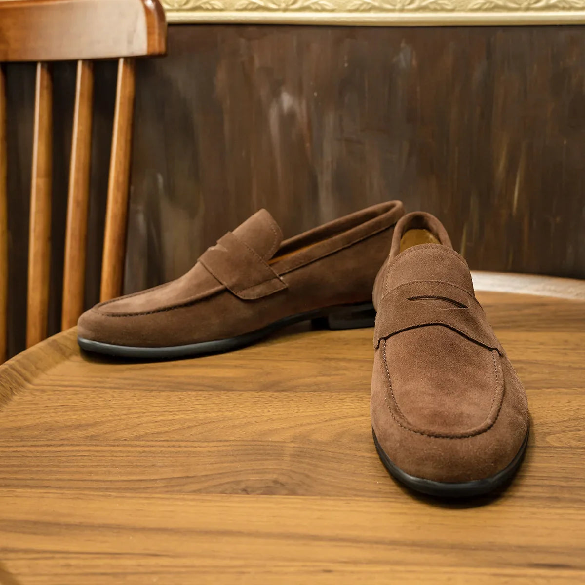 Mocassim Masculino de Couro Rafa