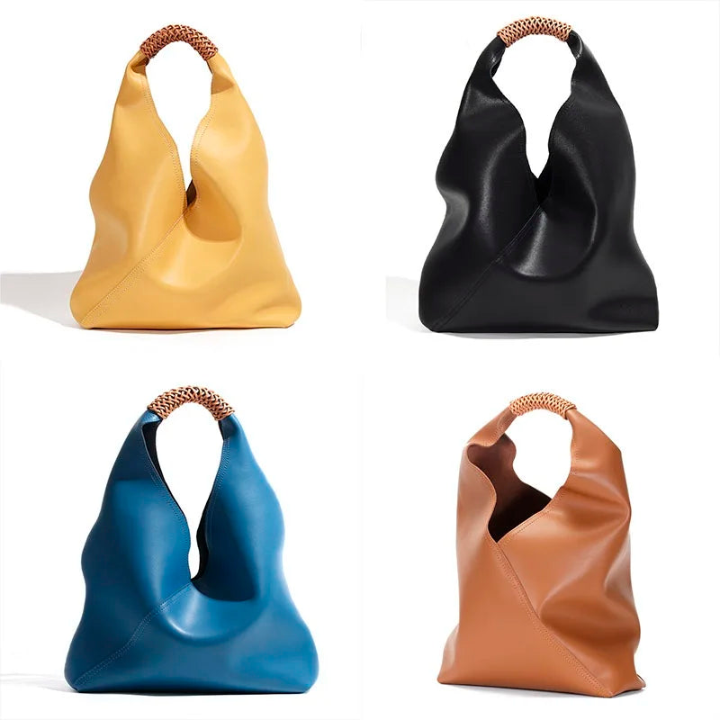 Bolsa Shopping Grande Couro Legítimo Hillary