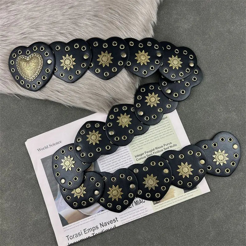 Cinto Western Cowboy Corações