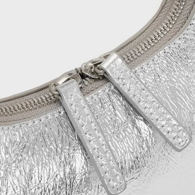 Bolsa Baguete Couro Legítimo Liz