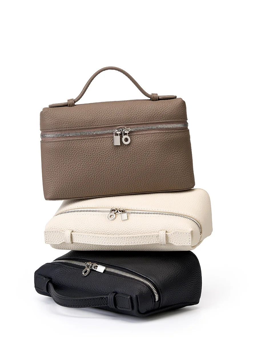 Bolsa Pequena Couro Legítimo Tote Camila