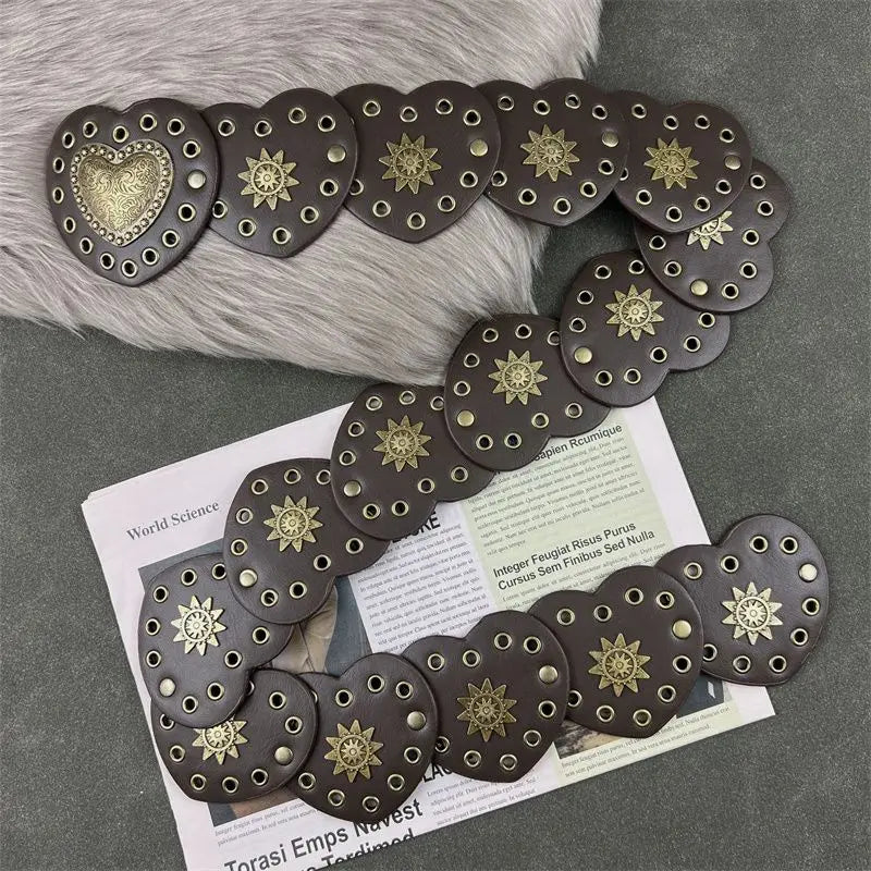 Cinto Western Cowboy Corações