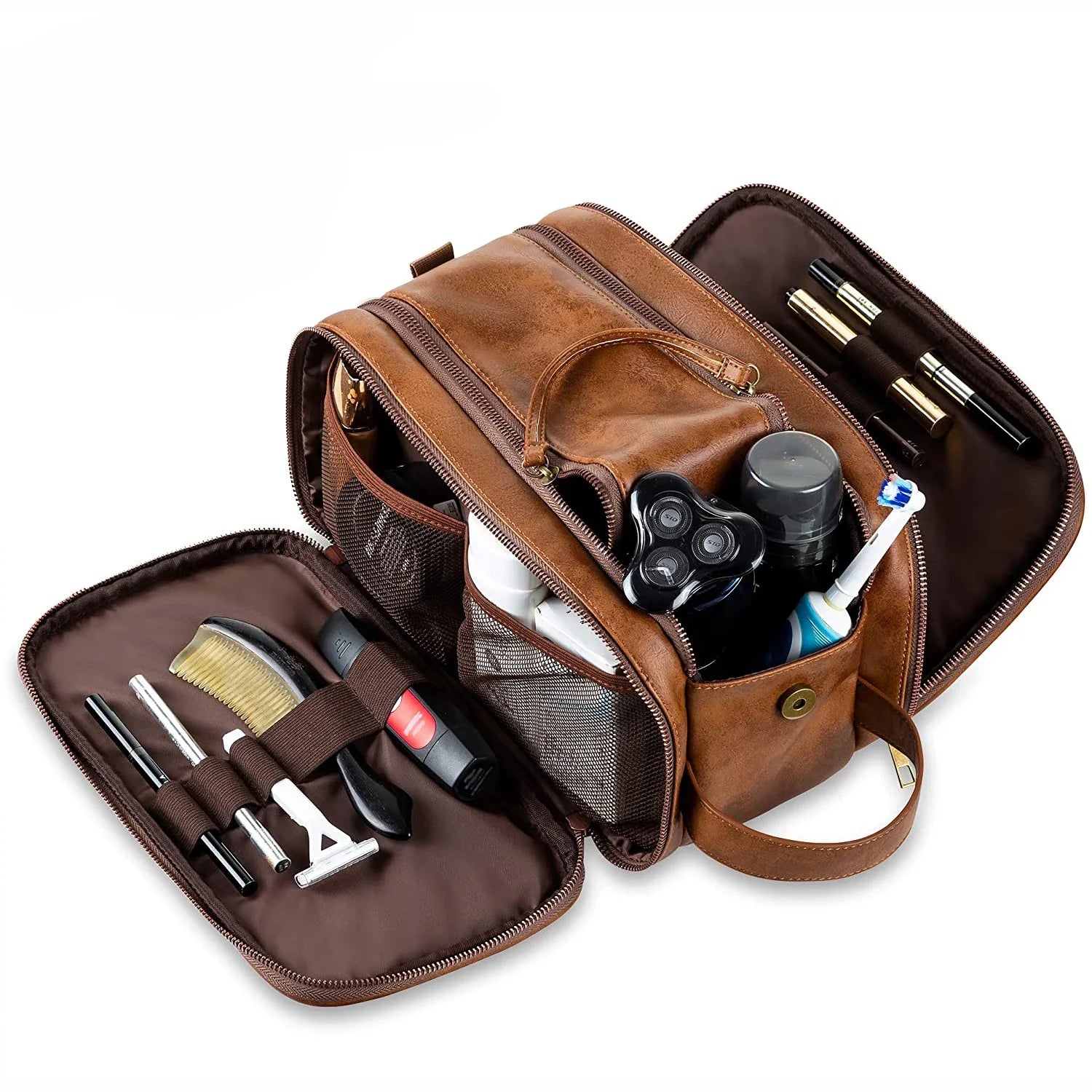 Necessaire Masculina Couro Executive