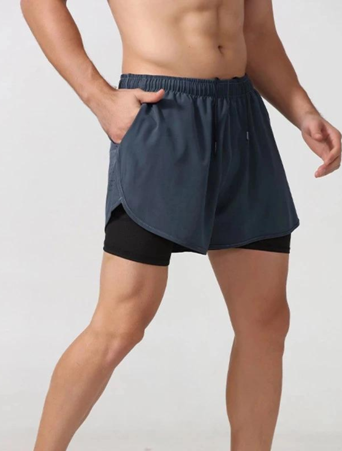 Short Masculino 2 em 1 Urban Premium