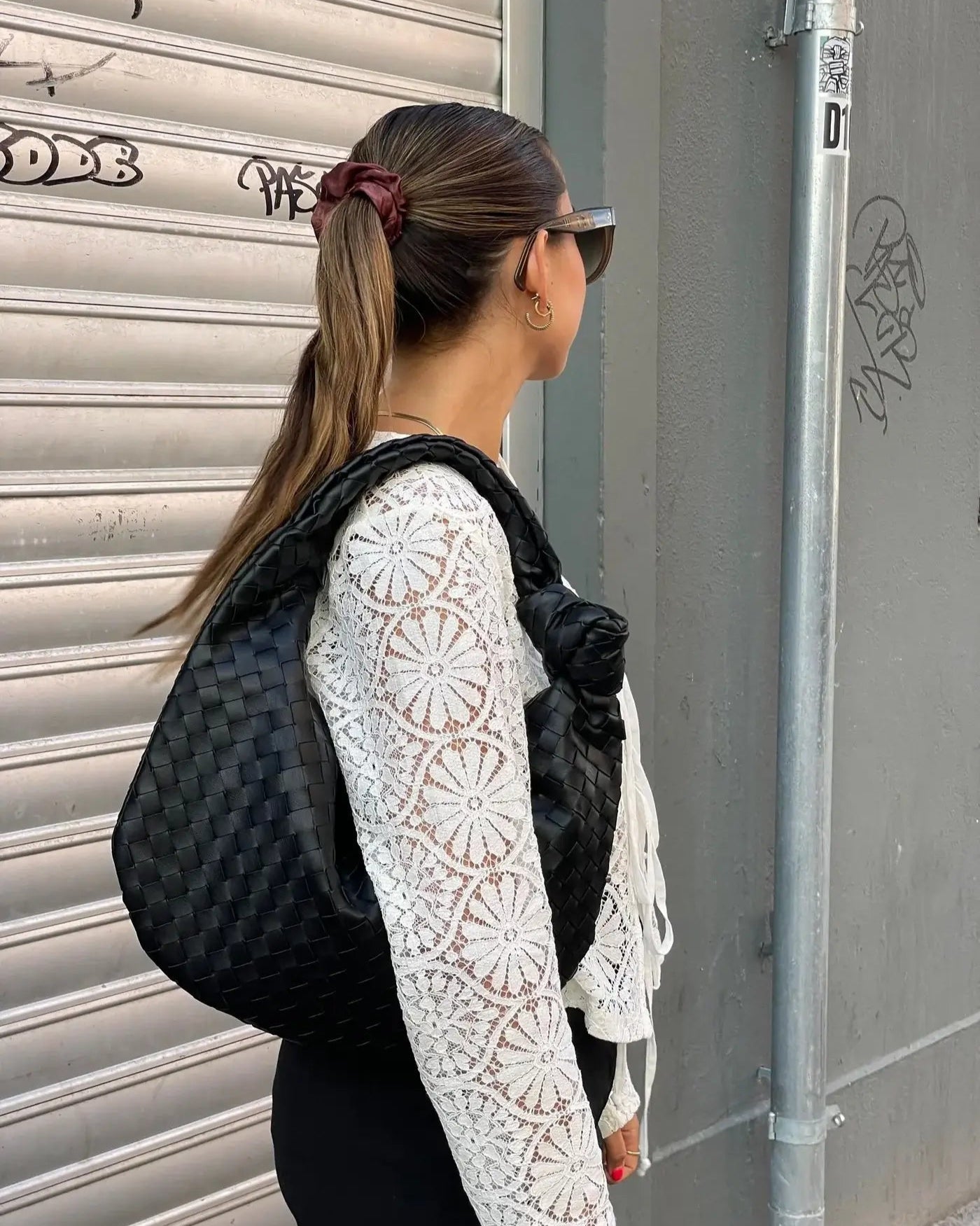 Bolsa Trançada Alice Grande