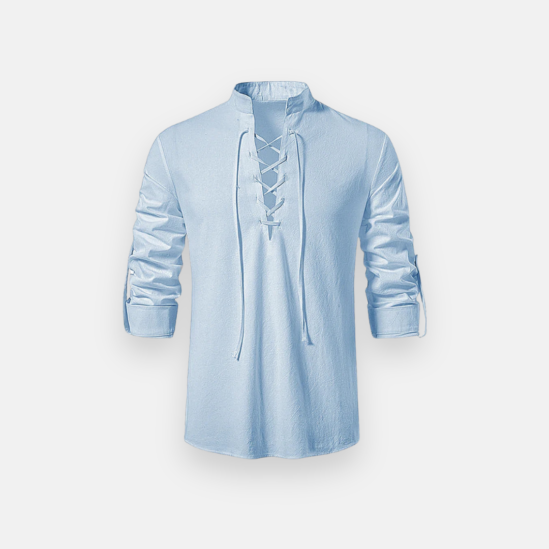 Camisa Masculina Linho Trançada