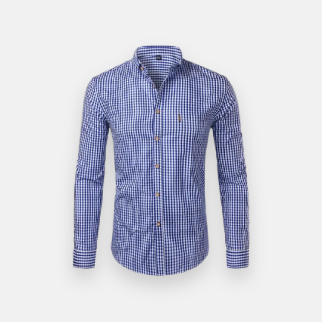 Camisa Masculina Xadrez Stainless
