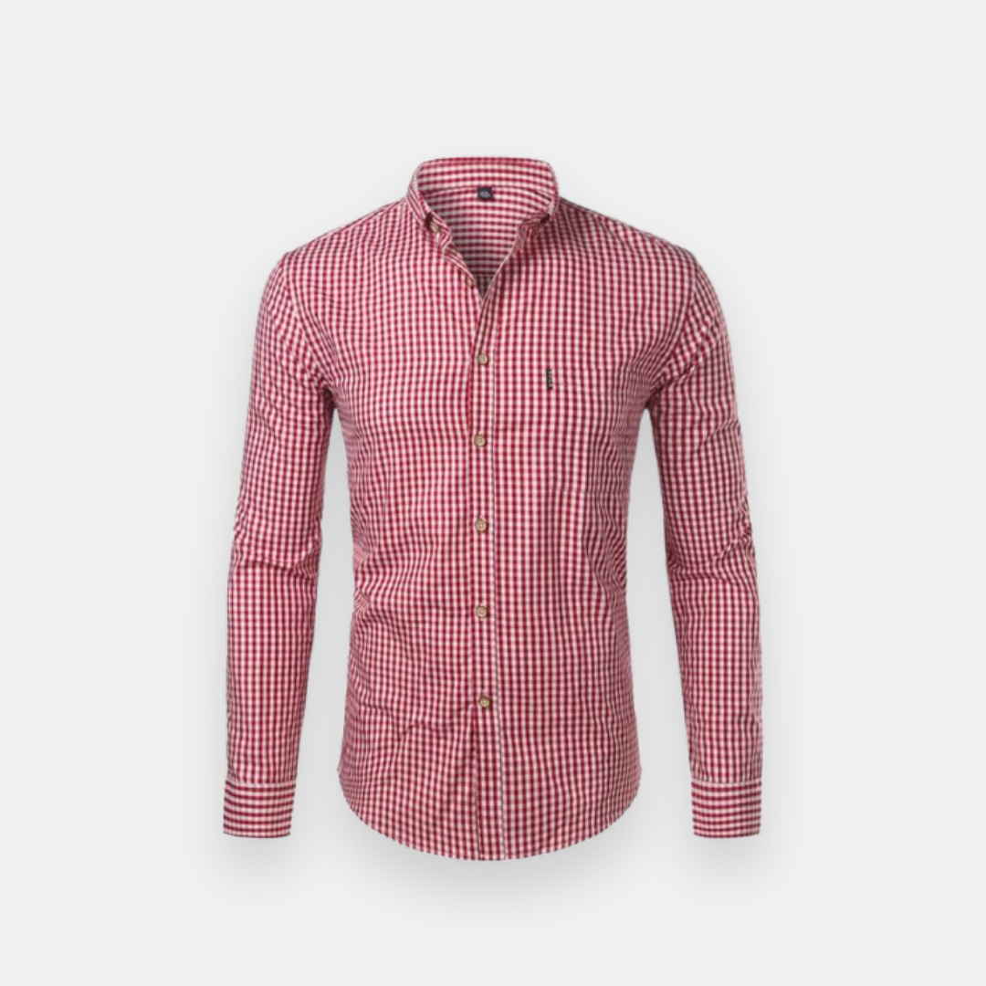Camisa Masculina Xadrez Stainless