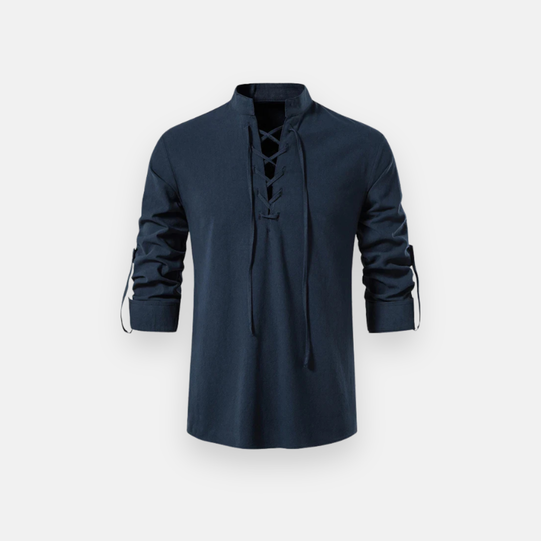 Camisa Masculina Linho Trançada