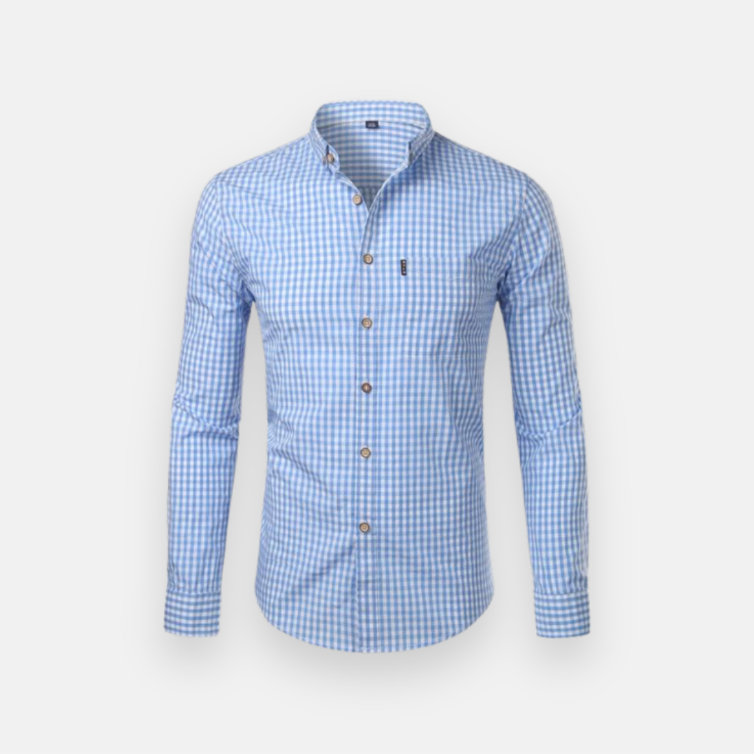 Camisa Masculina Xadrez Stainless