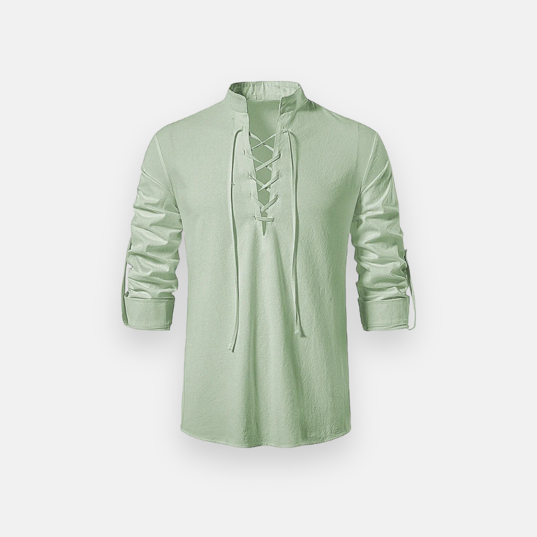 Camisa Masculina Linho Trançada
