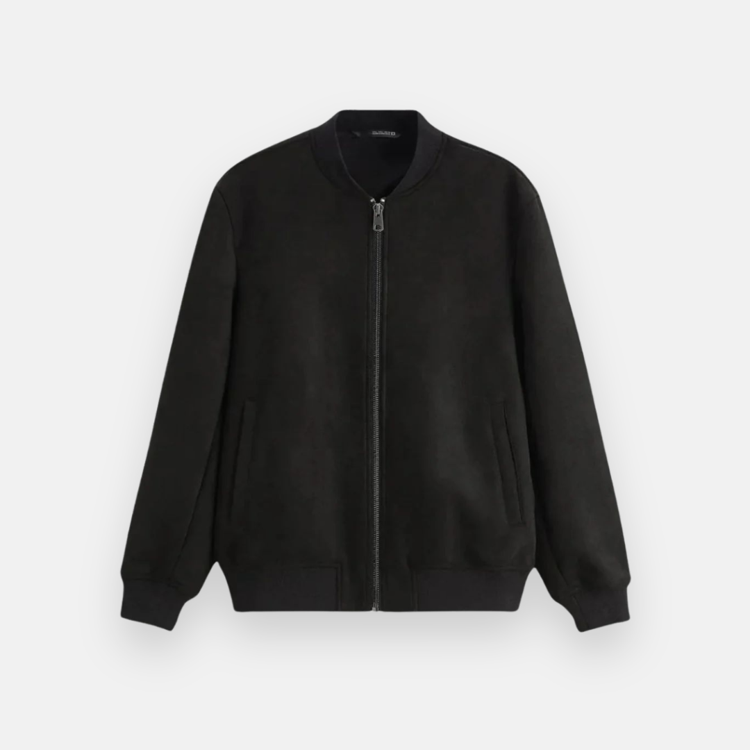 Jaqueta Baseball Suede